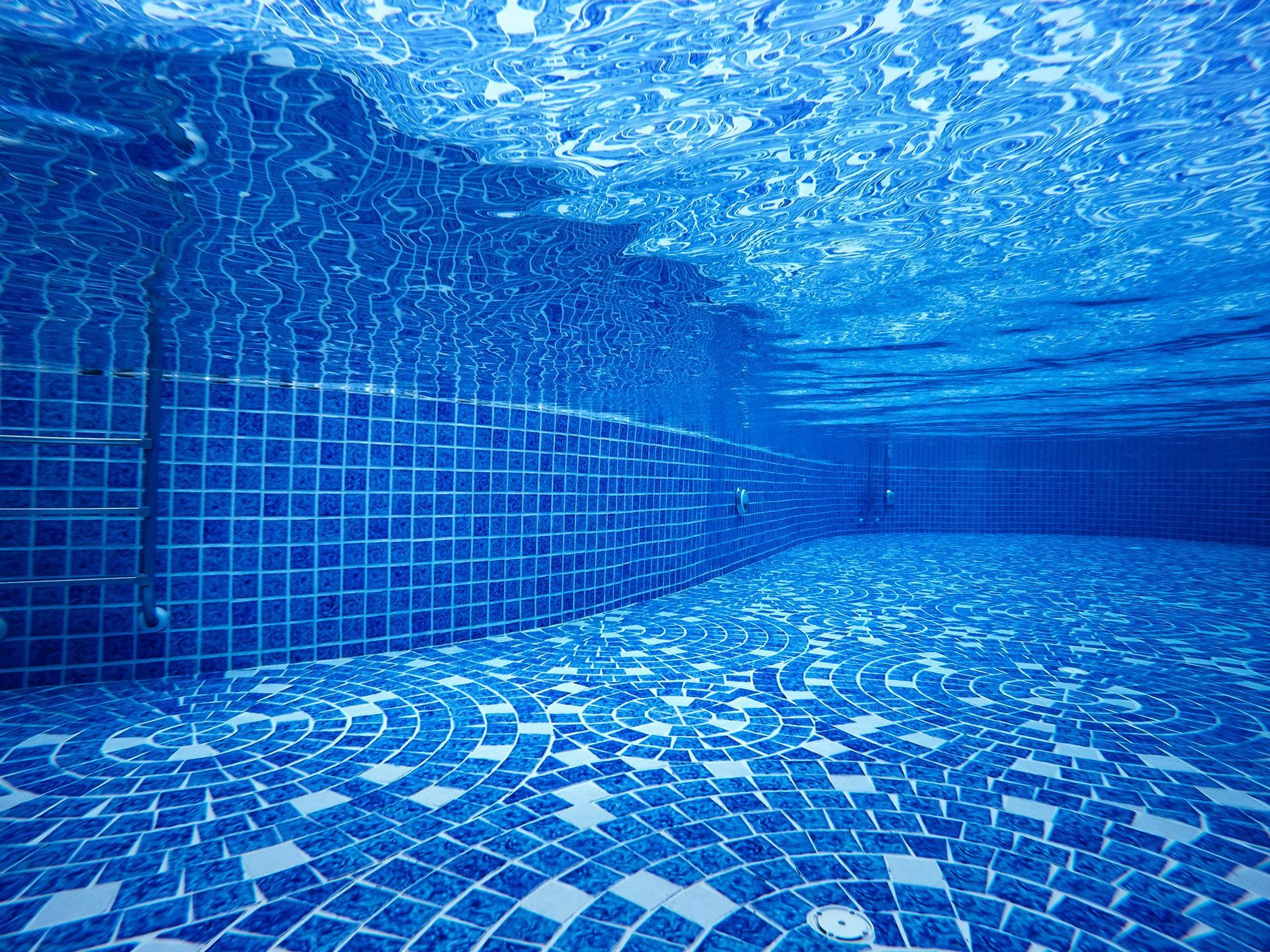 Freshly renovated resort-style swimming pool in South Florida
